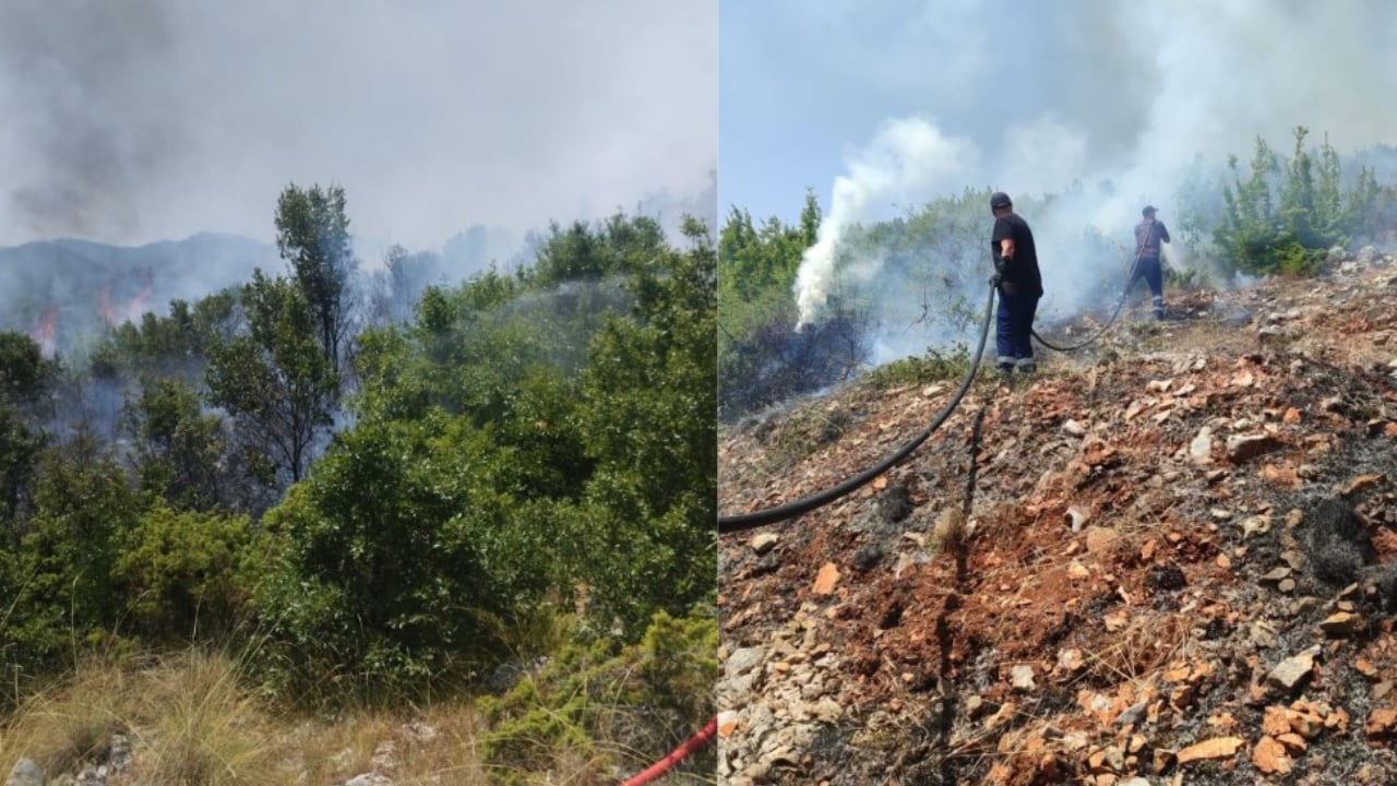 Zjarret në Shqipëri: 26 vatra në një ditë, Dajti mbetet pika më problematike