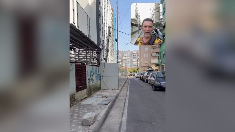 Braçe denoncon bllokimin e rrugës te Komuna e Parisit: Bashkia s’e ka mbaruar punën