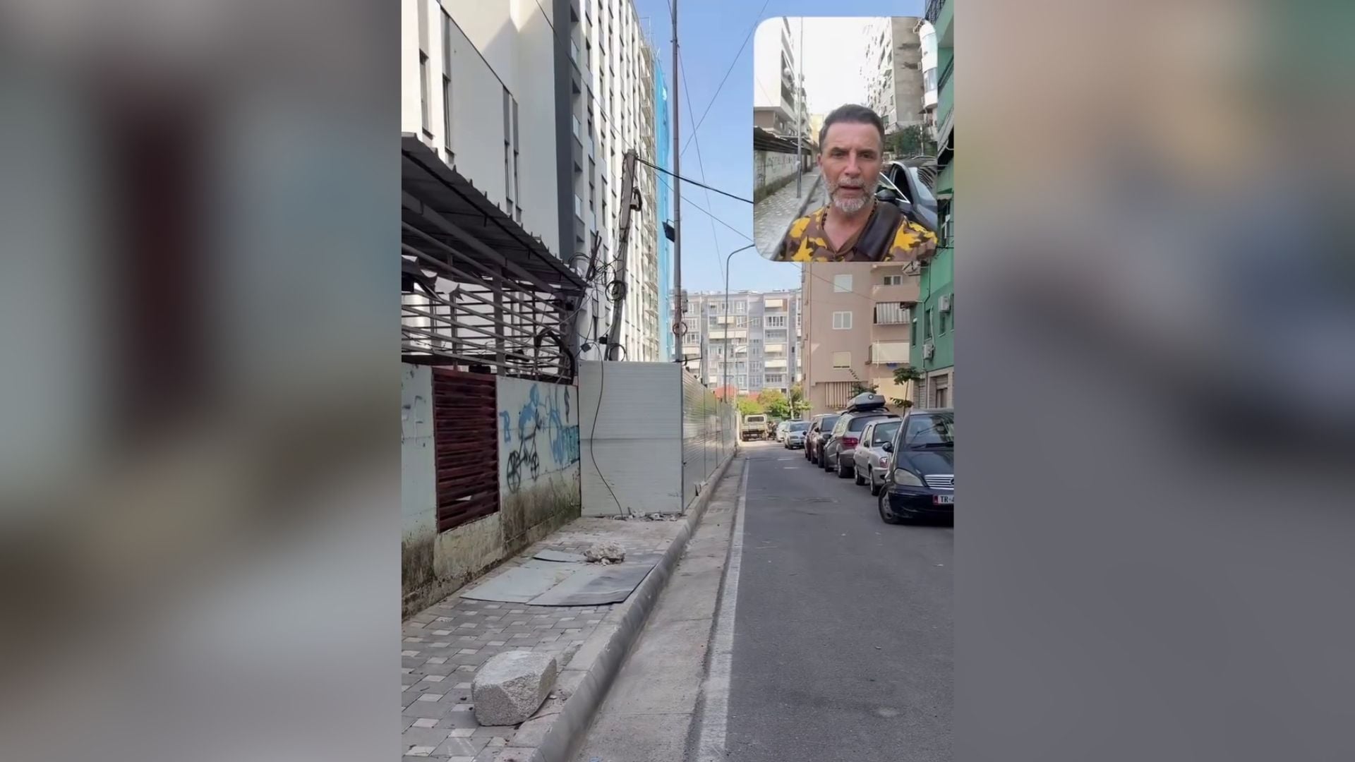 Braçe denoncon bllokimin e rrugës te Komuna e Parisit: Bashkia s’e ka mbaruar punën