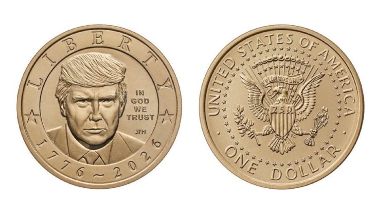 SHBA hedh në qarkullim monedhën me Trumpin, dizajni ndez debat për kultin e liderit