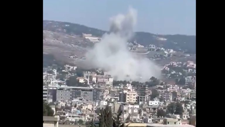Sulm me dron në jug të Libanit, 1 i vrarë në Nabatiyeh mes përplasjeve Izrael-Hezbollah