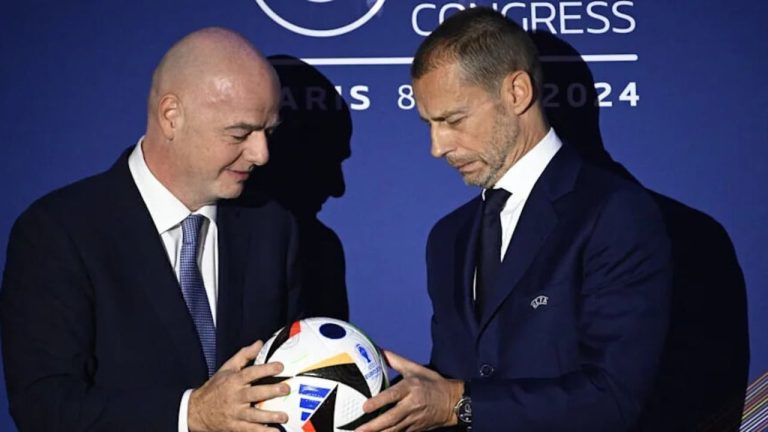 Përplasje e hapur FIFA-UEFA: betejë ligjore për Infantinon dhe 20 miliardë dollarët