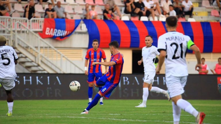 Partizani fiton 3-2 ndaj Vllaznisë në Shkodër, penalltia në shtesë vendos dramën