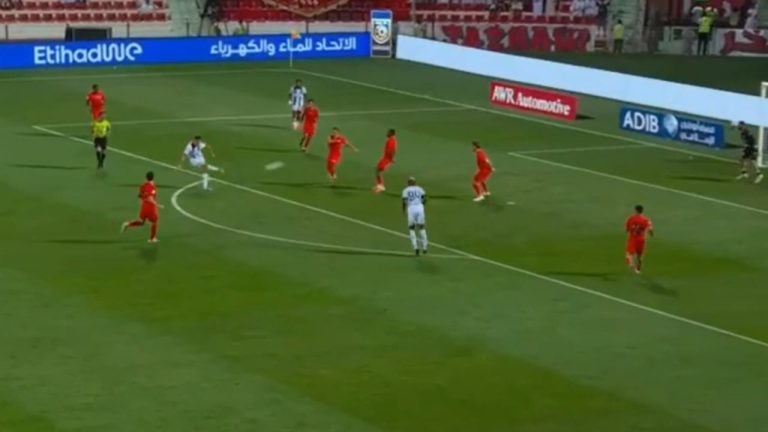 Kristjan Asllani e nis me gol te Al Jazira, supergoditje ne debutimin ne Emiratet e Bashkuara