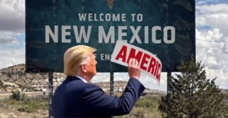 Trump shpall “Amerika e Re” për Nju Meksikon, por pa asnjë bazë ligjore