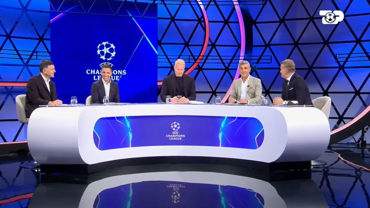 Batuta në studion e Champions League: Tare e Bushi ironizojnë Altin Lalën
