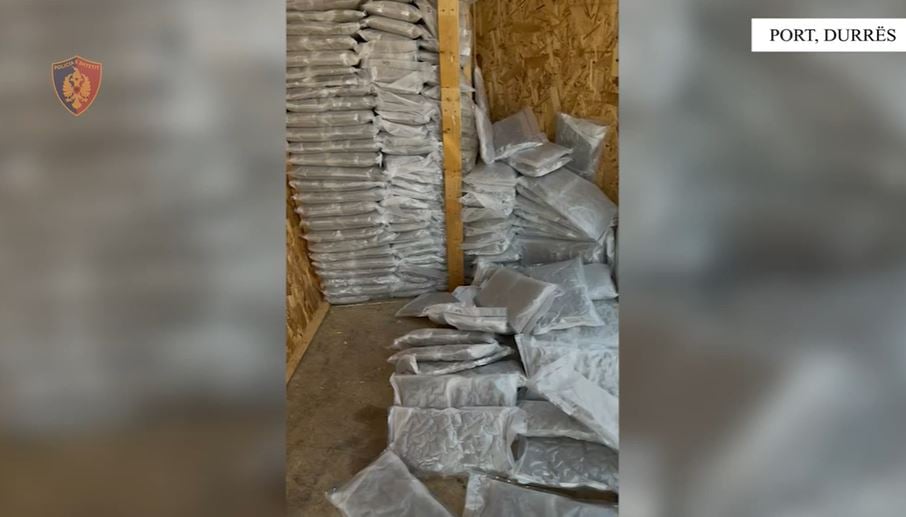 Durrës, bllokohen 107.7 kg kanabis “Gelato” nga Kanadaja, vlera rreth 1.2 mln euro