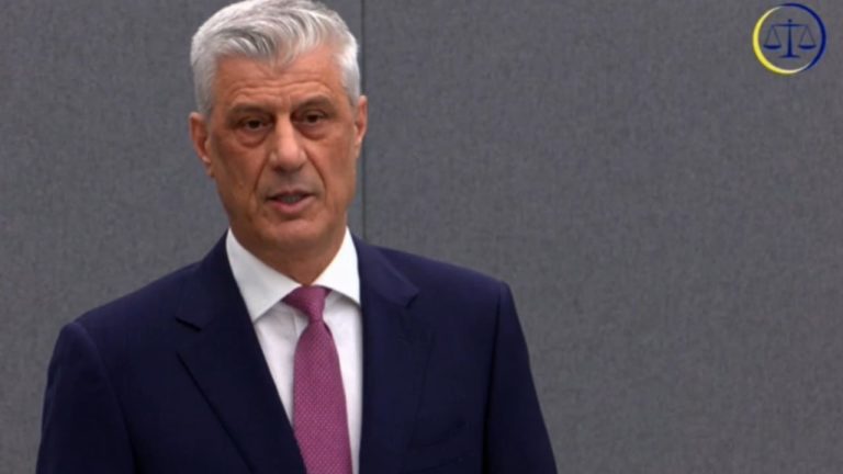 Gjyqi në Hagë: Prokuroria kërkon 6 vjet burg për Hashim Thaçin për pengim të drejtësisë