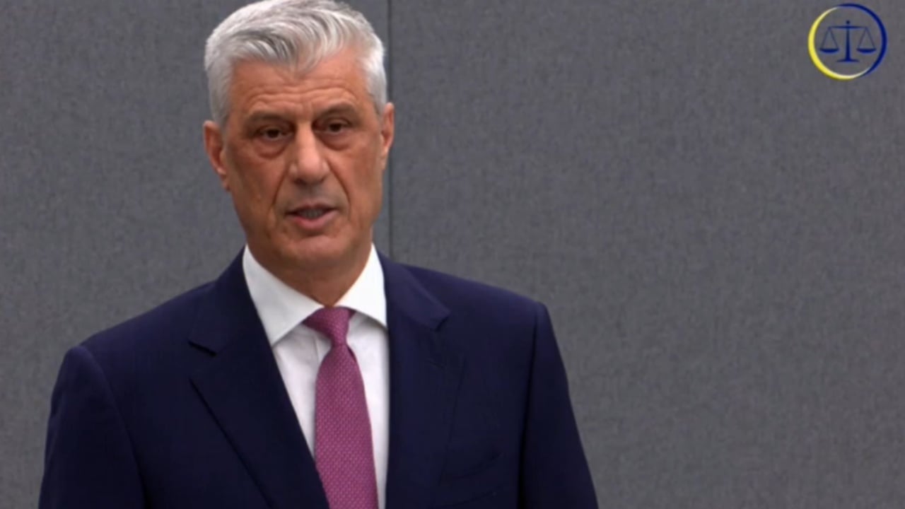 Gjyqi në Hagë: Prokuroria kërkon 6 vjet burg për Hashim Thaçin për pengim të drejtësisë