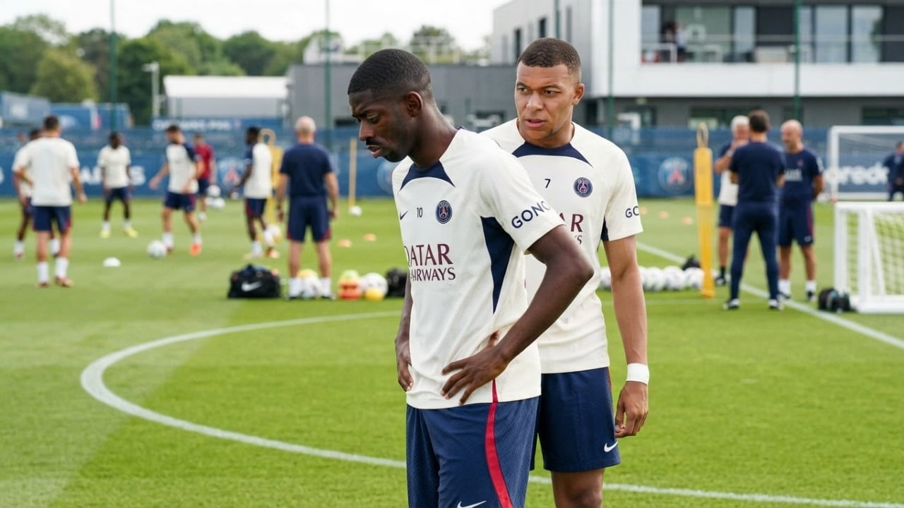 Tension te Franca para grumbullimit, deklaratat e Mbappe per Topin e Arte acarojne Dembele