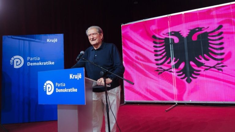 Berisha në Krujë: PD mbështet protestën, Rama “më i urryeri”, sipas kreut demokrat