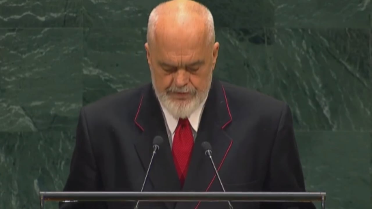 Rama at the UN speaks about artificial intelligence: Albania, he says, ‘has lived the future’