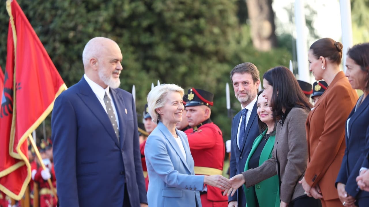 Von der Leyen nis nga Tirana turin në Ballkan, fokus te reformat dhe dialogu me shoqërinë
