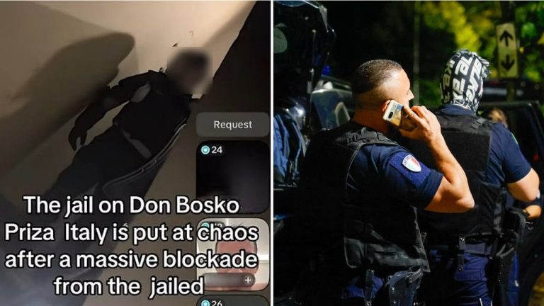 Revoltë në burgun e Pizës, mes të përfshirëve edhe shqiptarë: protesta doli live në TikTok