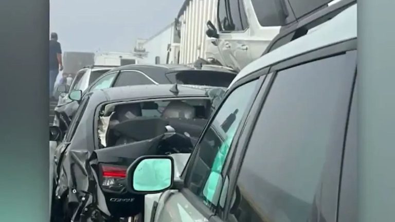 Aksident zinxhir në SHBA: 69 automjete përplasen në autostradë, mjegulla paralizon qarkullimin