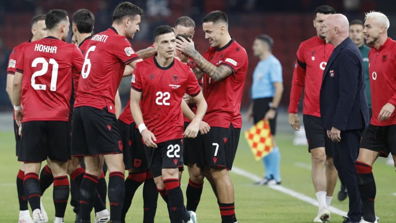 Shqipëri-San Marino 1-0 në pushim, Asllani zhbllokon ndeshjen dhe miqtë rrezikojnë