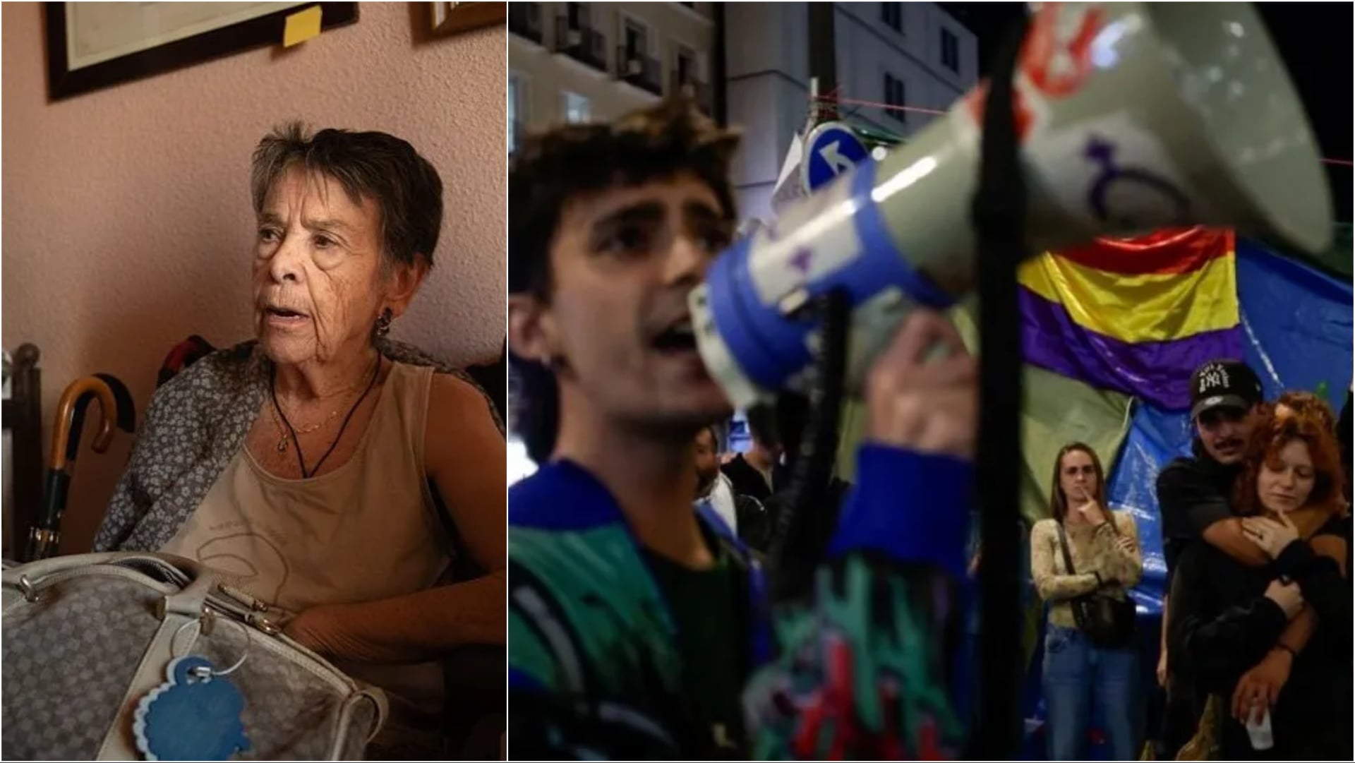 Vdes 87-vjeçarja që u bë simbol i krizës së strehimit në Spanjë pas dëbimit nga shtëpia