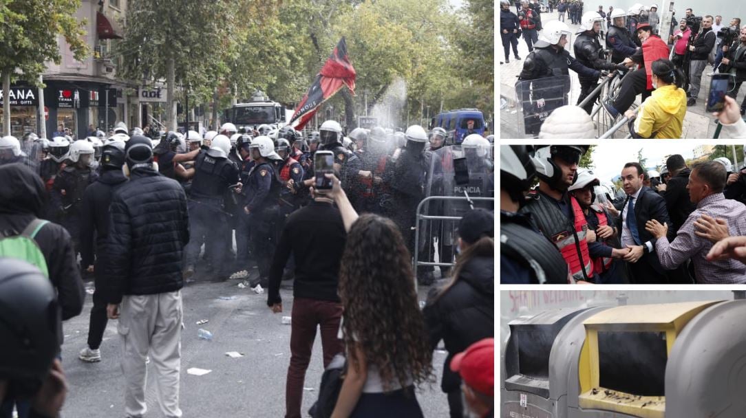 Protesta te Kuvendi për reformën territoriale: përplasje me policinë, rrugë të bllokuara