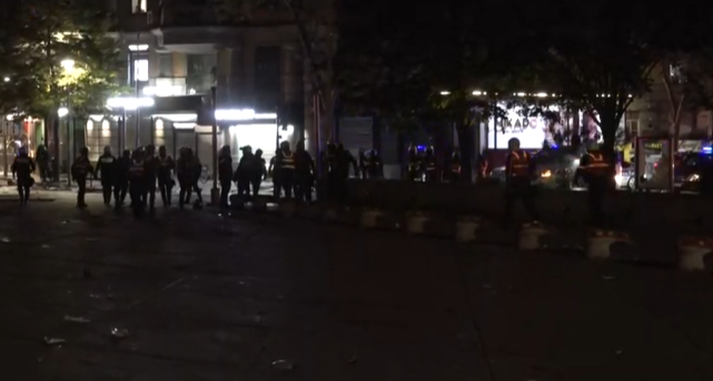 Përplasje te Ura e Bllokut, protestuesit godasin me gurë makinat e policisë