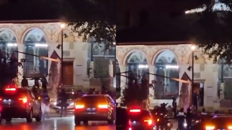 Shoqërime me forcë pranë xhamisë Et’hem Beu, tension pas shpërndarjes së protestës në Tiranë