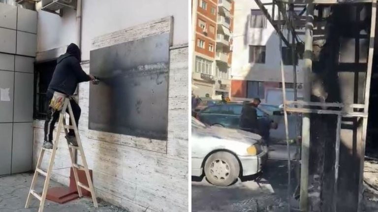 Pas djegies nga protestuesit, Gjykata e Lartë vendos mbrojtëse hekuri në dritare