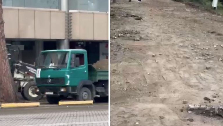 Protesta e studentëve, hiqen pllakat pranë Kryeministrisë për të shmangur përplasjet