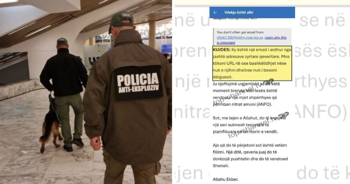 Alarm në Kryesinë e Kuvendit pas një e-maili për bombë dhe “sulme terroriste”