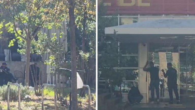 Xhama të rinj te selia e PS, shtohet policia pas përplasjeve me protestuesit