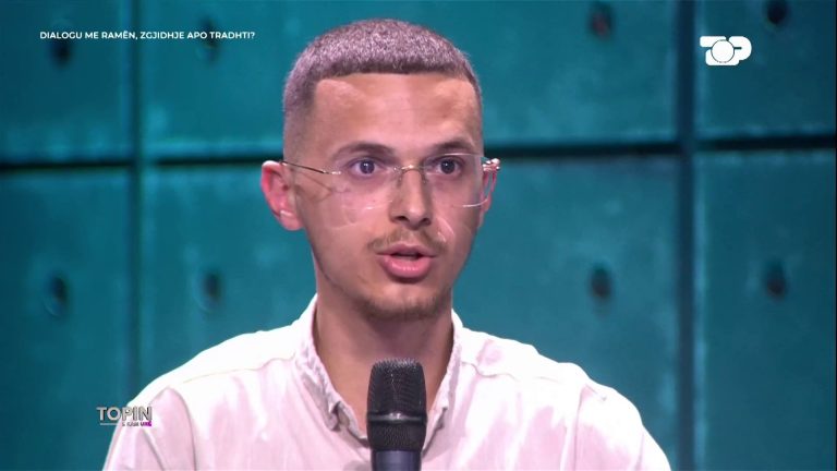 Debat i ashpër me Maznikun në studio, studenti shpërthen në lot: Po u bëni presion prindërve