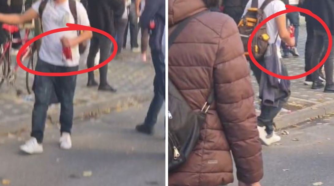 Protesta te Rruga e Durrësit, pretendime për molotovë të fshehur në qese kroasanësh