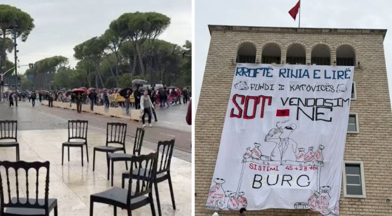 Dita e tetë e protestës: bojkot në universitete, studentë e pedagogë sërish para Kryeministrisë