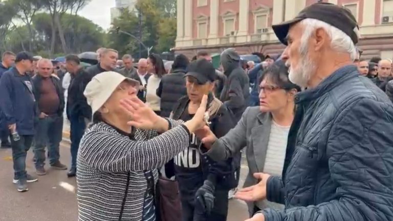 Protesta përplas pjesëmarrësit: një grua kërkon dialog me Ramën, të tjerët e refuzojnë