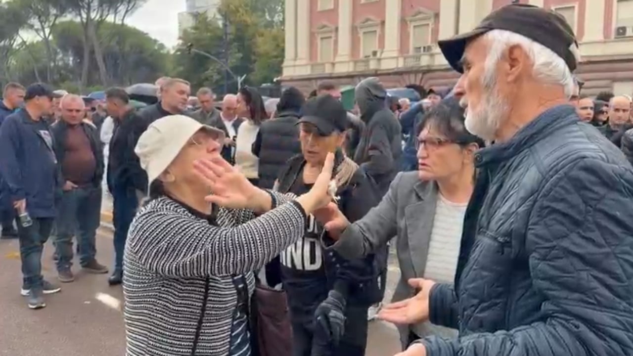 Protesta përplas pjesëmarrësit: një grua kërkon dialog me Ramën, të tjerët e refuzojnë