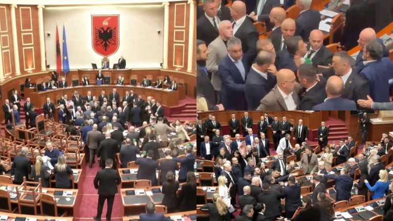 Kaos në Kuvend pas protestave, përplasje mes PD dhe PS, seanca ndërpritet në tension