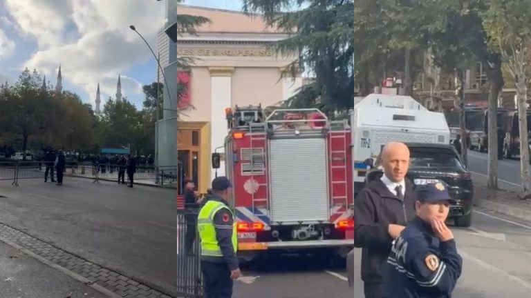 Seanca plenare në Kuvend nën rrethim të fortë: gardh metalik, kordon policie dhe autobot me ujë