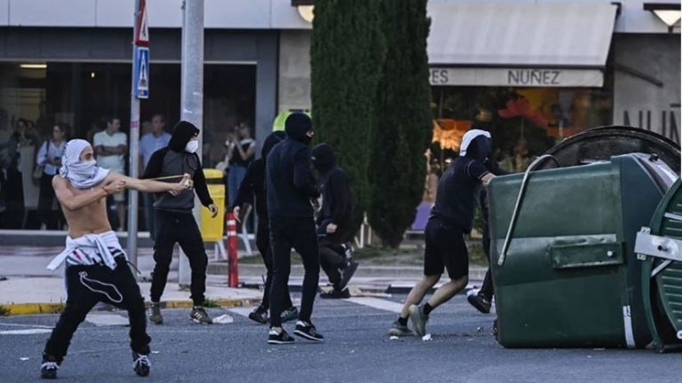 Bilbao në flakë pas anulimit të eventit të Vito Quiles, rreth 20 të arrestuar